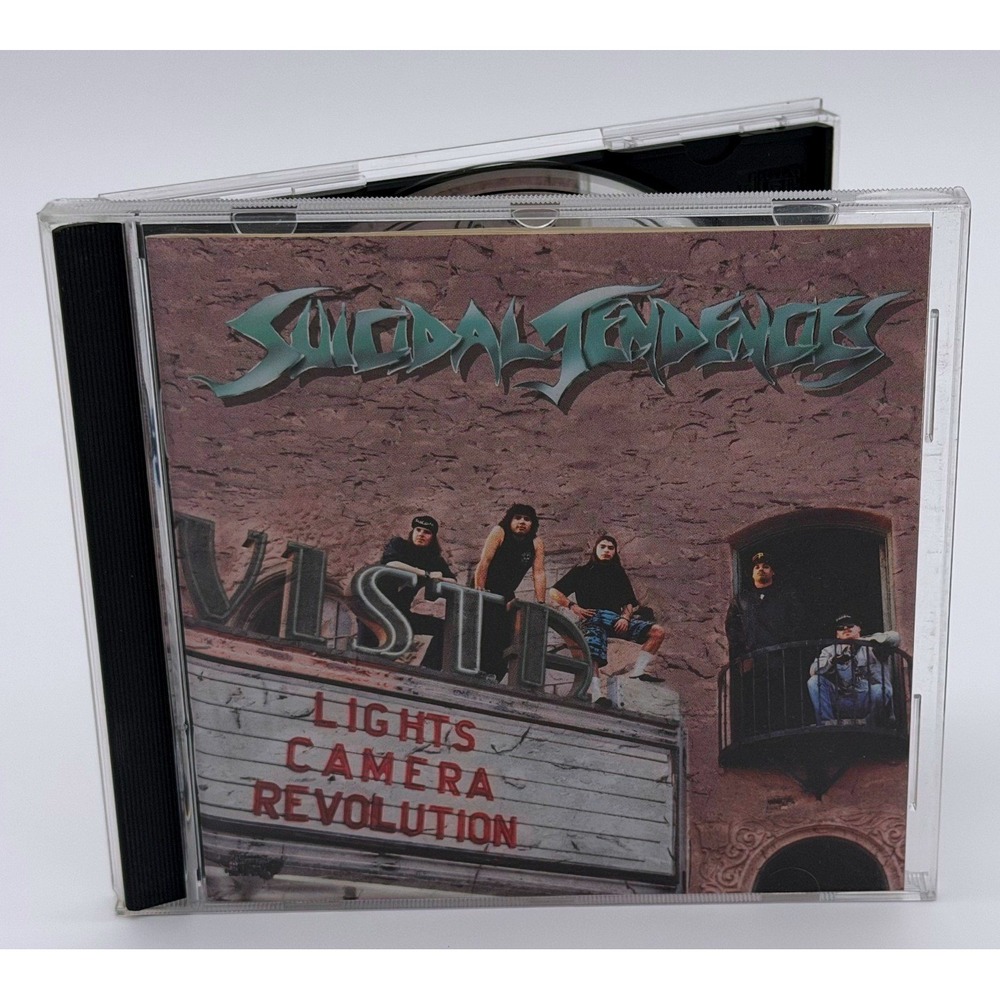 Suicidal Tendencies Lights Camera Revolution CD 1990 Epic